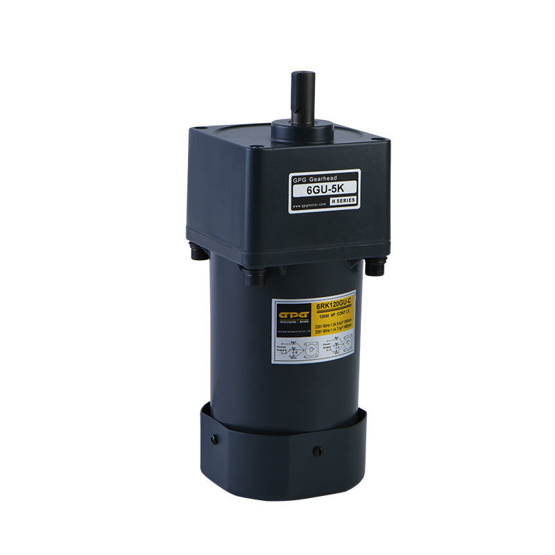 6IK140GN-SS3F 100mm Ac Gear Motor Kebisingan Rendah Torsi Besar Dengan Berbagai Jenis