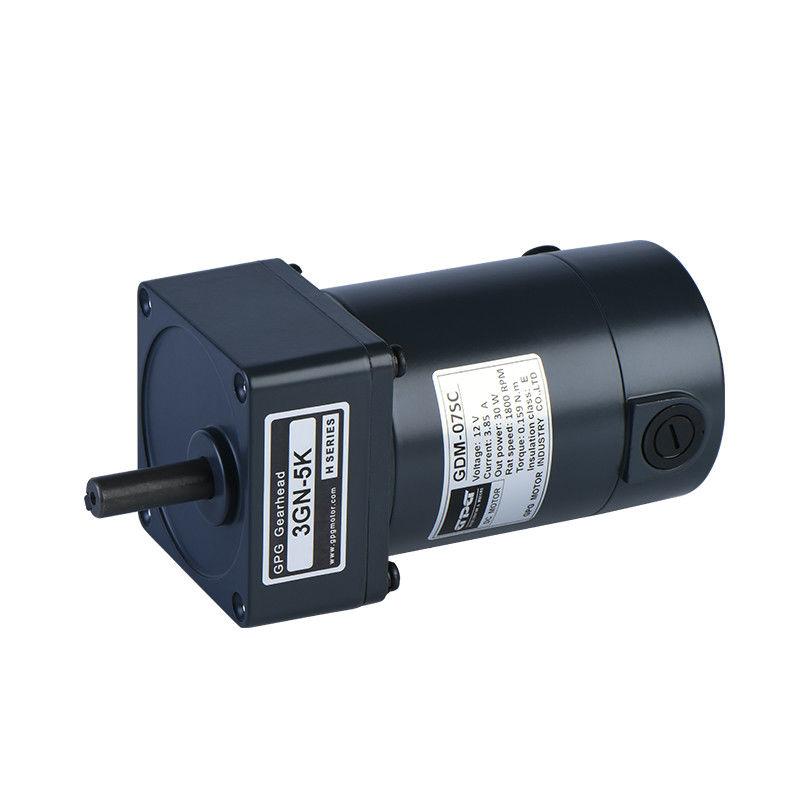 15W DC Gear Motor GDM-06SC 2DC 12-24V 1800RPM 3200RPM Cocok dengan 2GN3-300K Gearbox DC Motor Brush Commutation