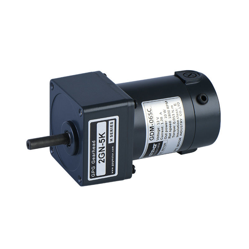 Motor Sikat Gigi 30W GDM-07SC Motor Dc 12 Volt 30 Watt 3200RPM
