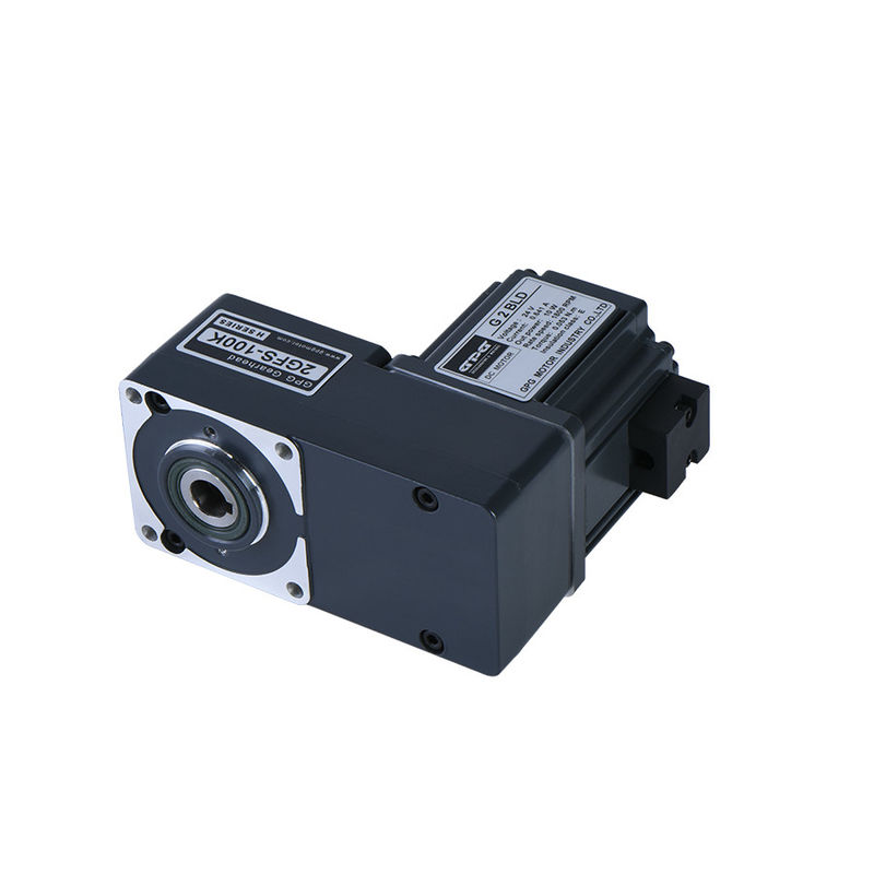25w 12v 24v 80mm Brushless Gear Motor Dengan Gearbox Datar Berongga 4GFS5-200K
