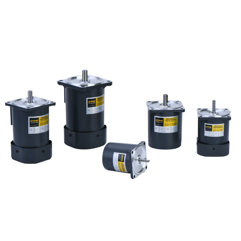 Motor ac torsi tinggi 20w 80mm Tipe Kontrol Kecepatan Motor Listrik Ac Rpm Rendah