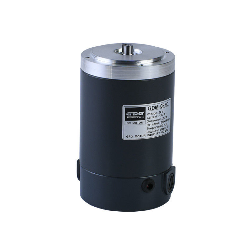 Listrik 90mm 12v 120w Dc Motor Tipe Flange Persegi Untuk Pengering Rambut