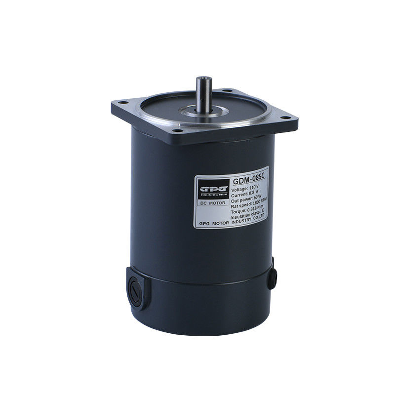 Listrik 90mm 12v 120w Dc Motor Tipe Flange Persegi Untuk Pengering Rambut