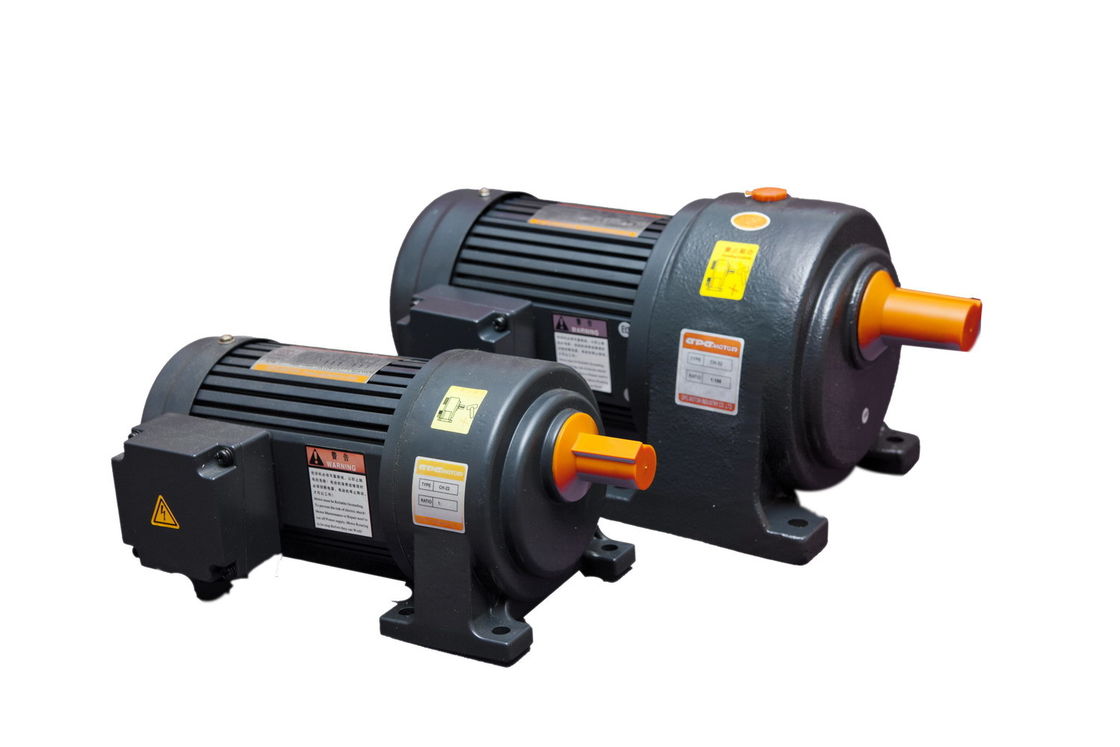 AC gear Motor 100W-3700W dengan sertifikasi CE Motor instalasi horisontal dan vertikal 3phase 220v/380v CH CV