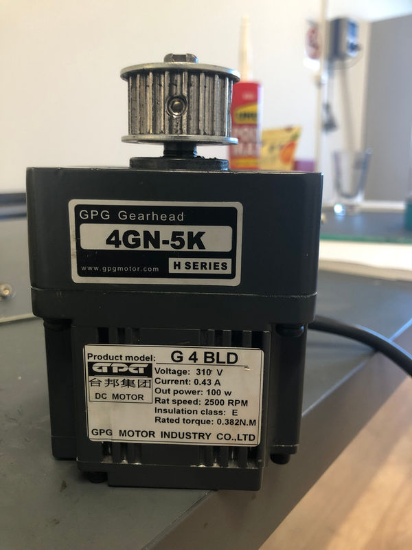 4GN-5K BLDC Kustom Gear Motor Brushless Tipe 310V 100W 2500rpm