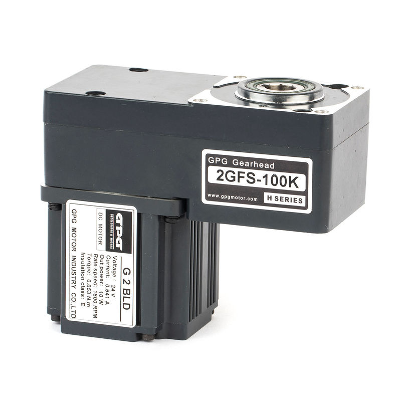 IP44 Rated AC Gear Motor Dengan Kecepatan Masuk 1400-1700rpm Dan 100MΩ Min Resistensi Isolasi